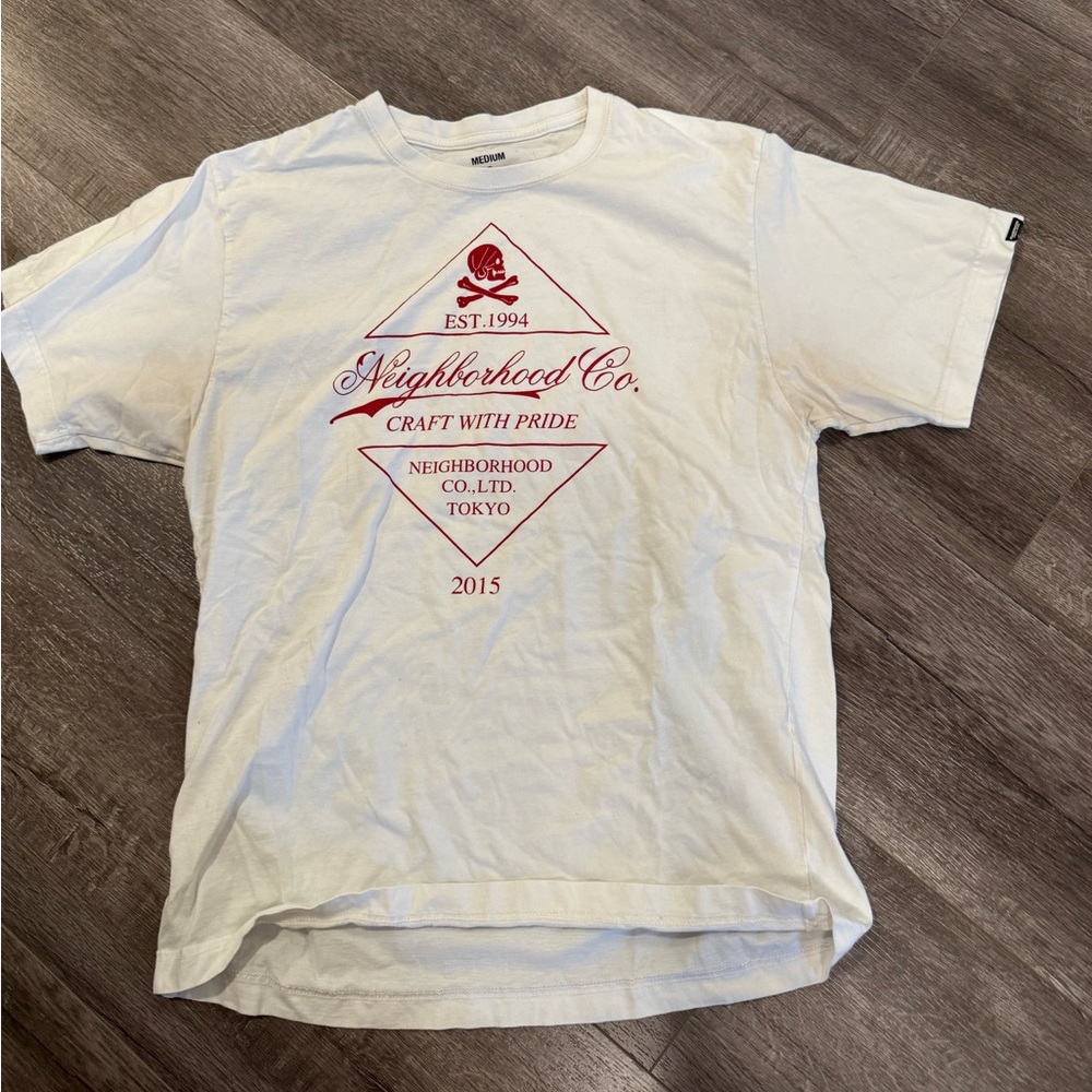 Neighborhood Men’s White T-shirt Size M